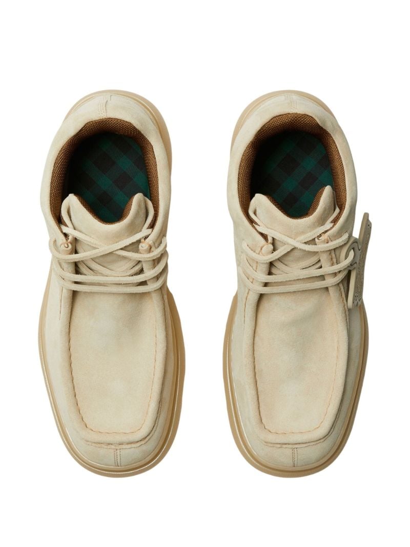 Neutral Creeper Suede Boots