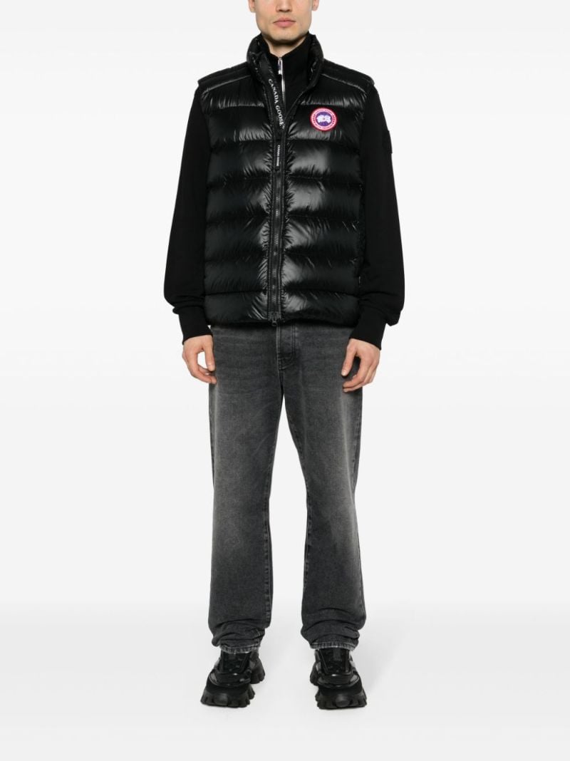 Black Crofton Quilted Gilet