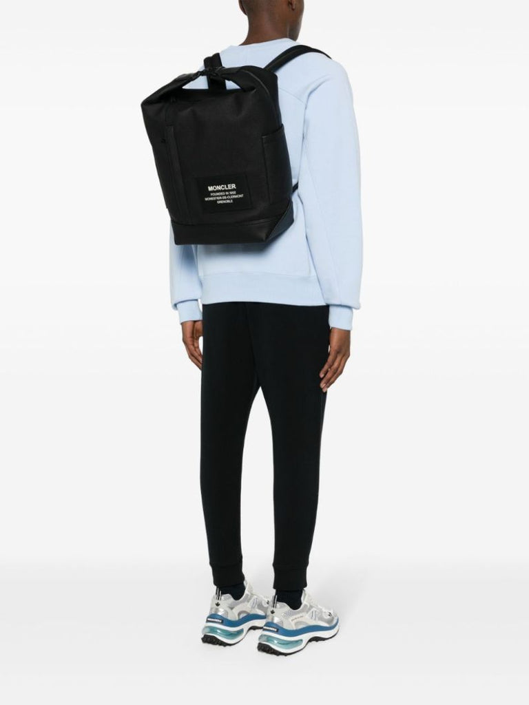Black Nakoa Canvas Backpack