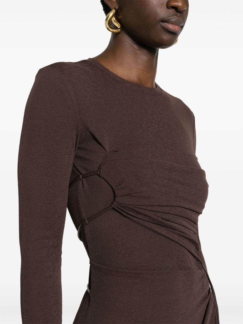 Brown Feiko Maxi Dress
