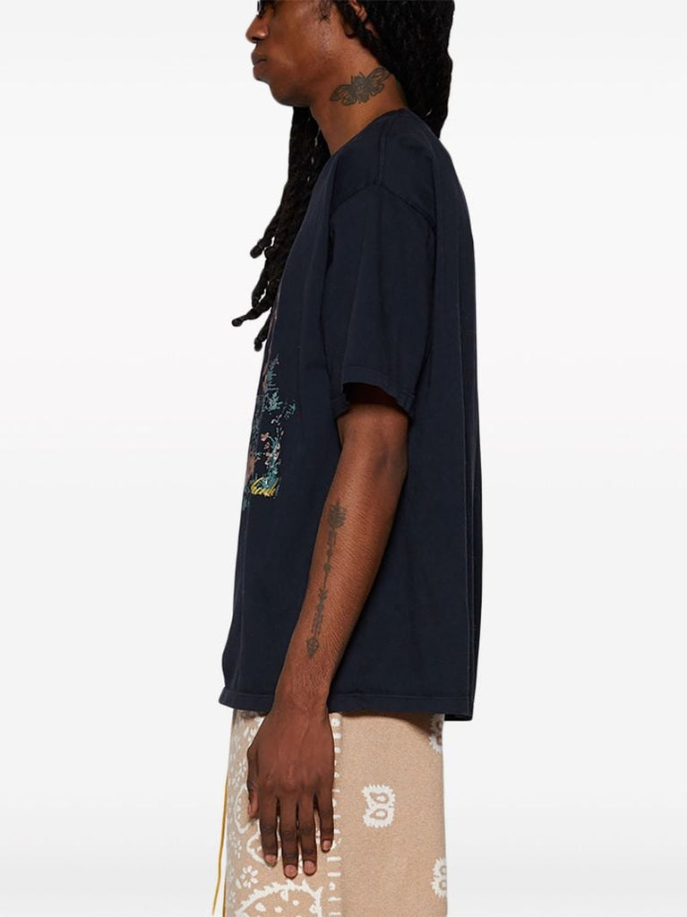 Black Santos Cotton T-shirt