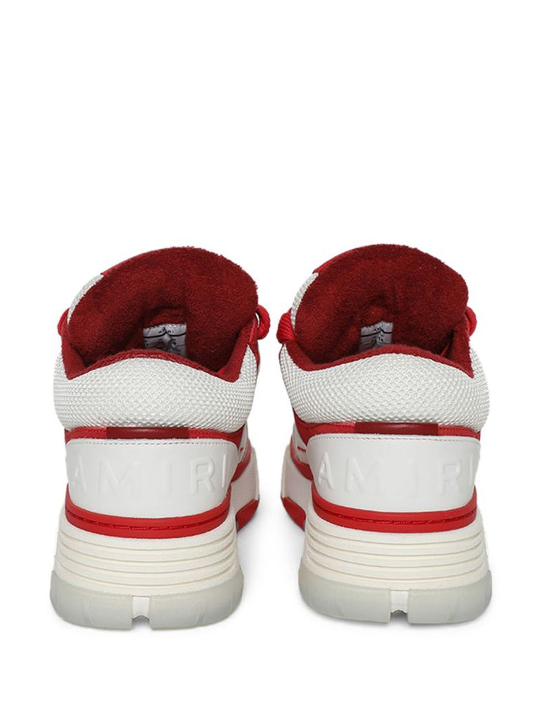 White Ma-1 Panelled Sneakers