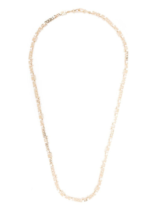18kt Yellow Gold All We Need Diamond Necklace