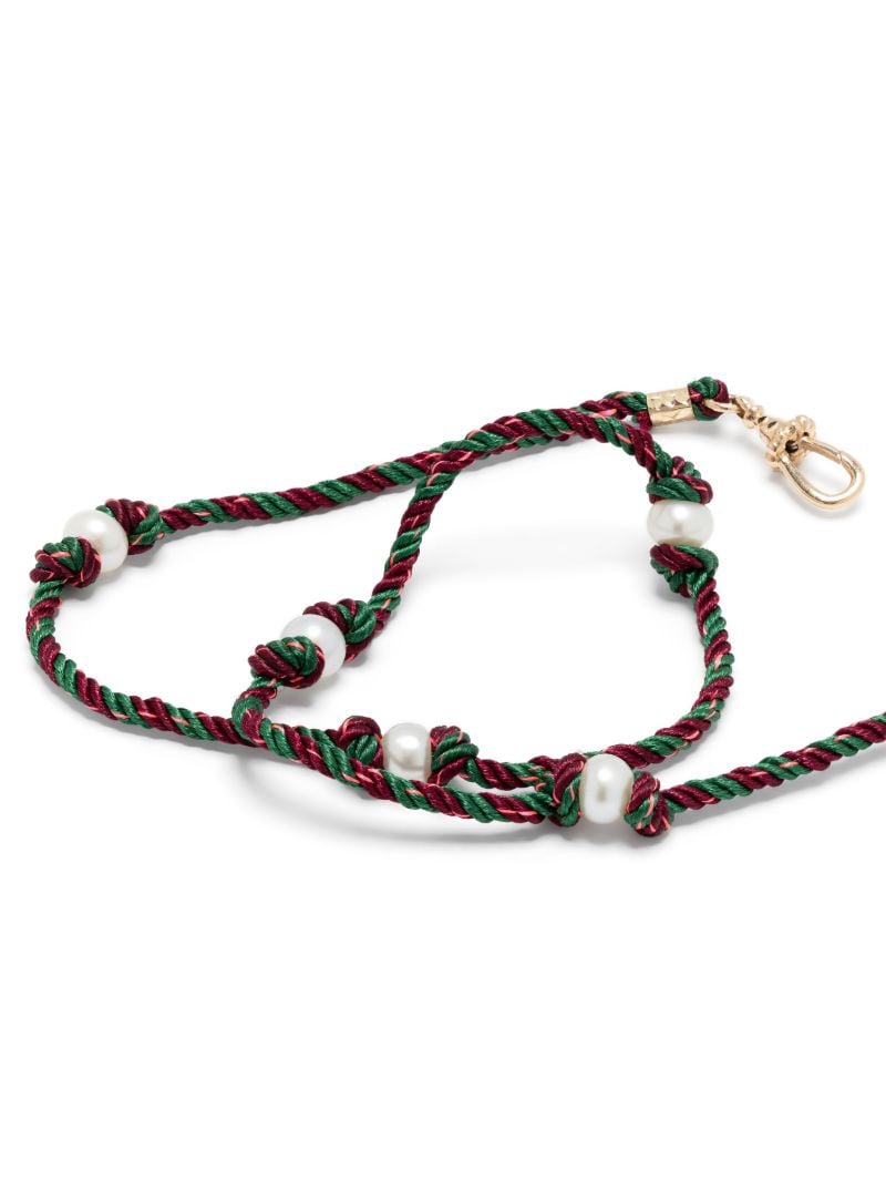 14k Yellow Gold Mauli Necklace