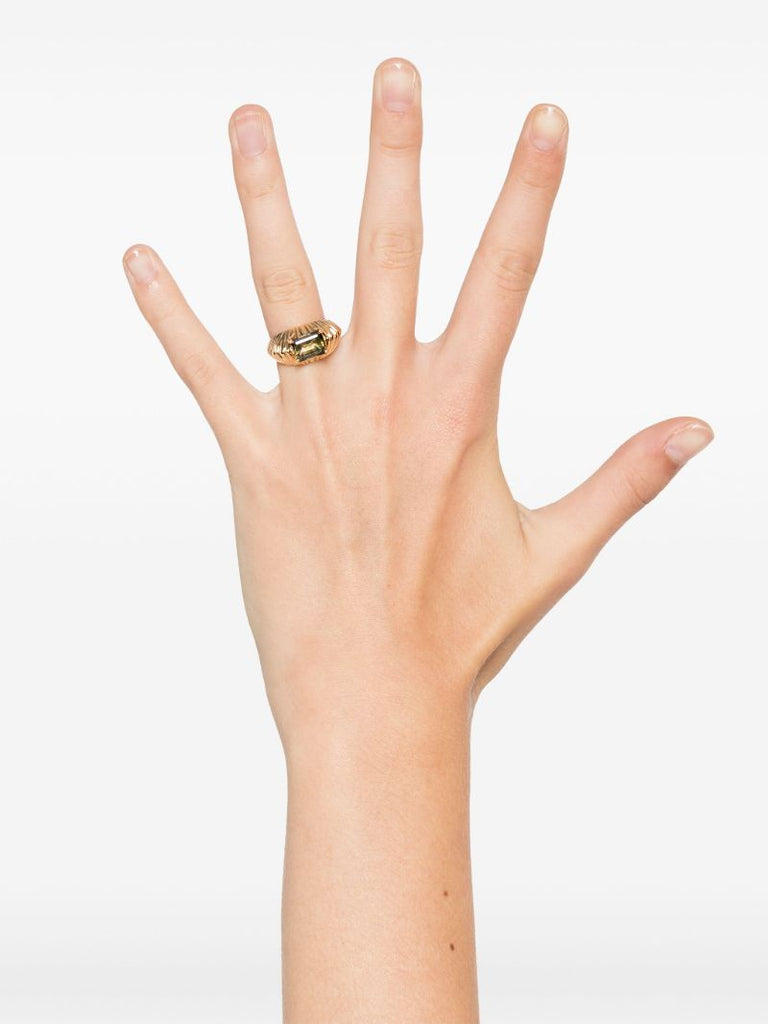 18k Yellow Gold One of a Kind Tourmaline Ring
