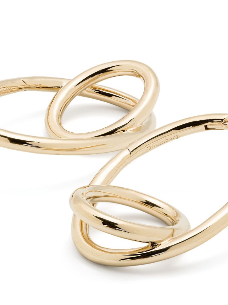 14k Gold Vermeil Spiralis Earrings