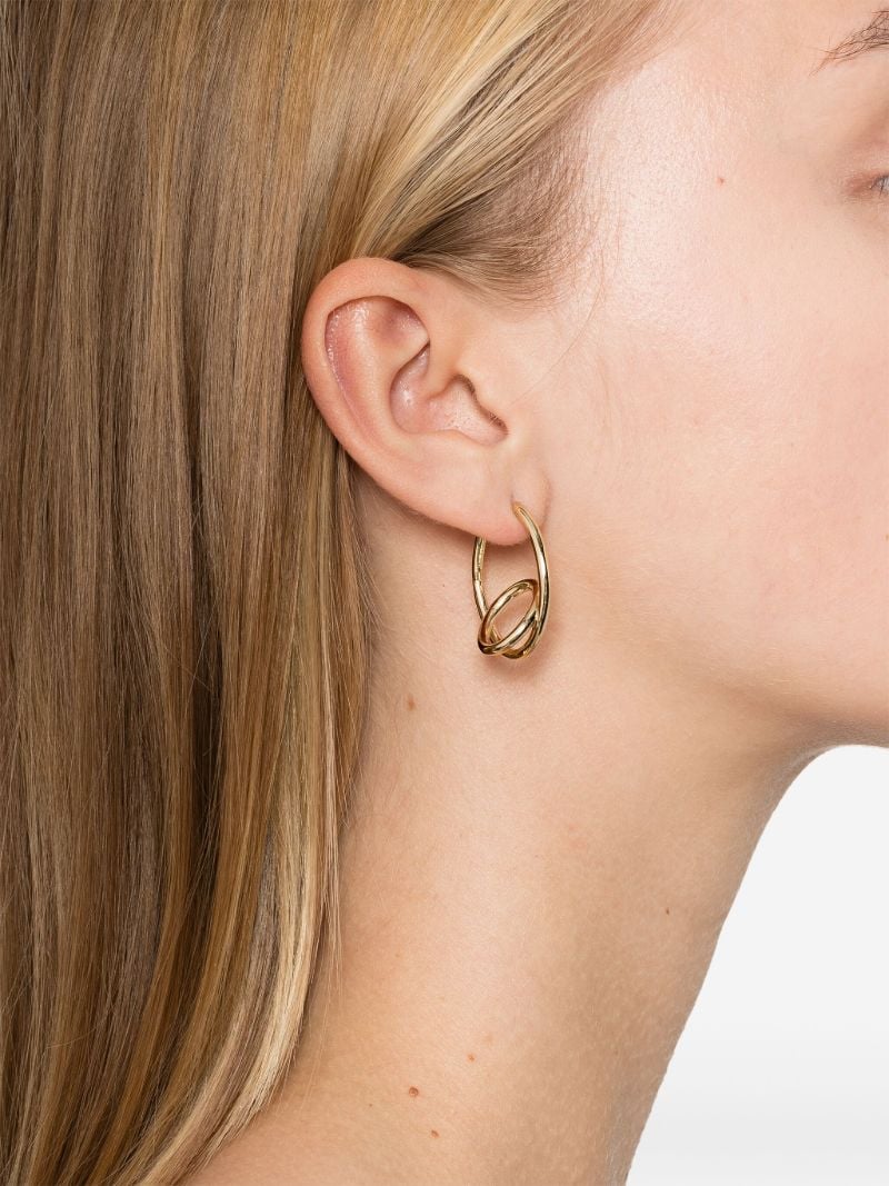 14k Gold Vermeil Spiralis Earrings