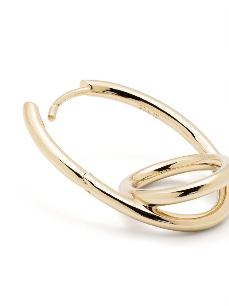 14k Gold Vermeil Spiralis Earrings