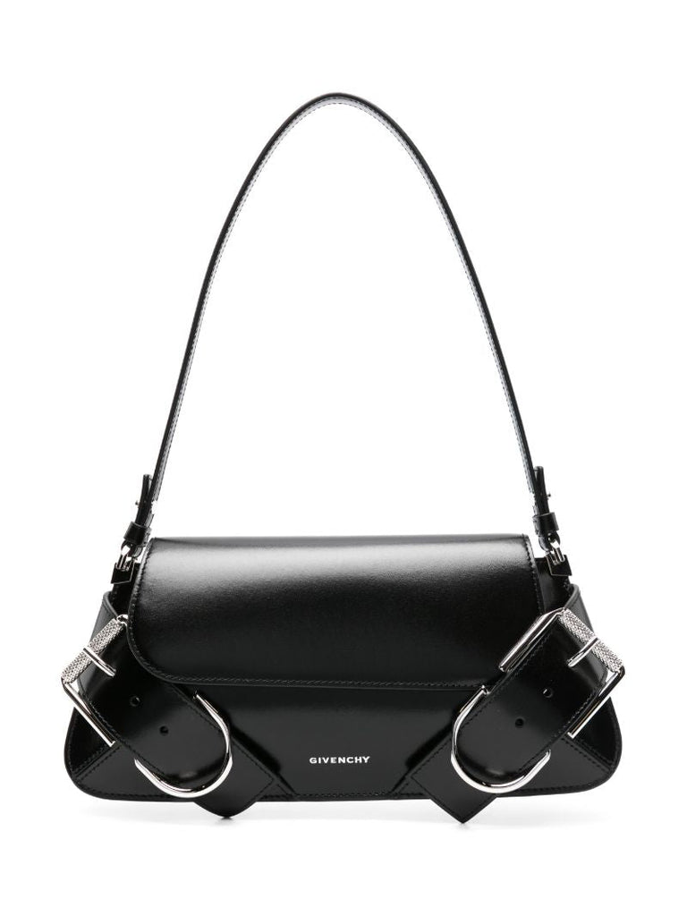 Yellow Voyou Leather Shoulder Bag