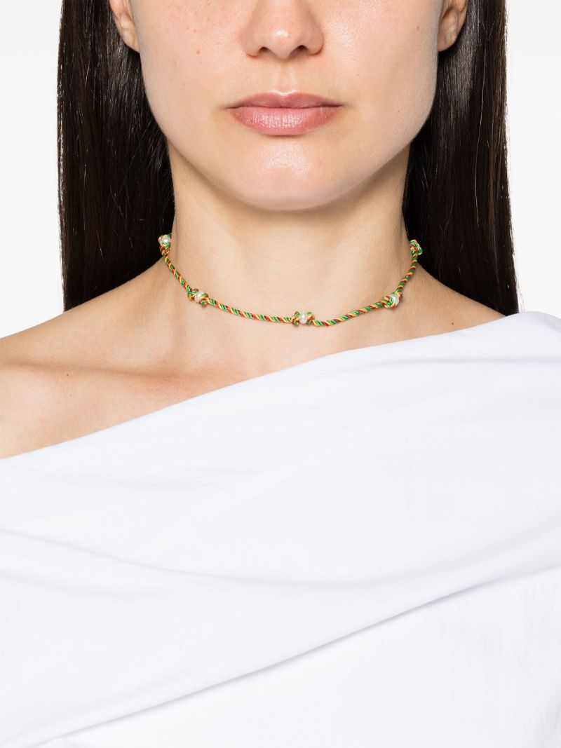 14k Yellow Gold Mauli Necklace