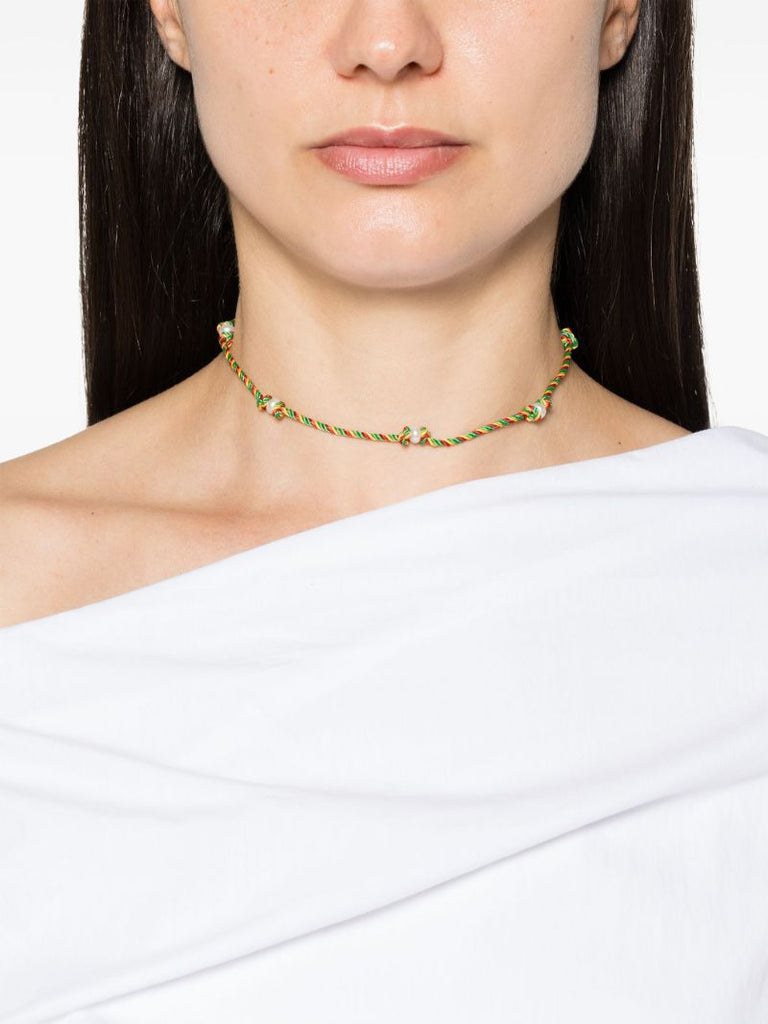 14k Yellow Gold Mauli Necklace