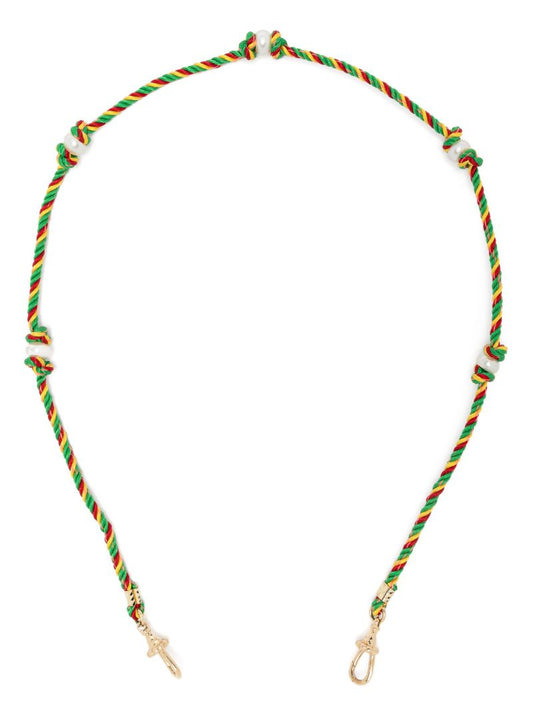 14k Yellow Gold Mauli Necklace