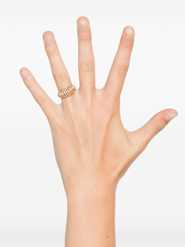 18k Yellow Gold Diamond Ring