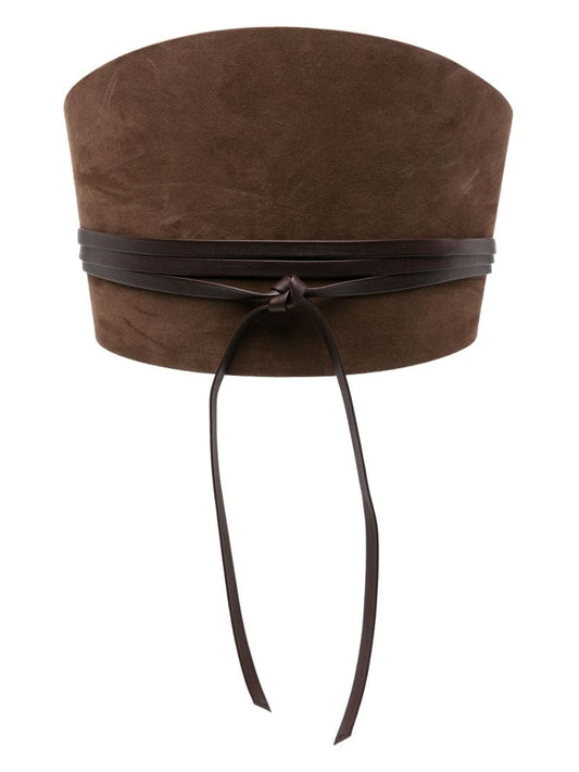 Undone Corset Leather Belt