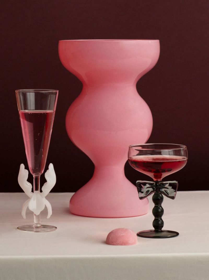 Pink Gaspard Glass Vase