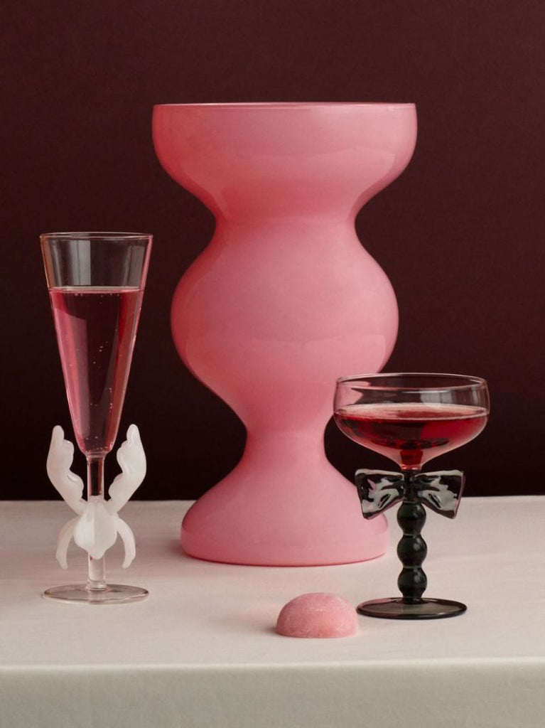 Pink Gaspard Glass Vase