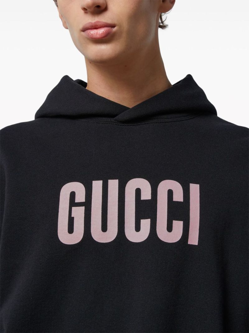 Graphic-print Cotton Jersey Hoodie