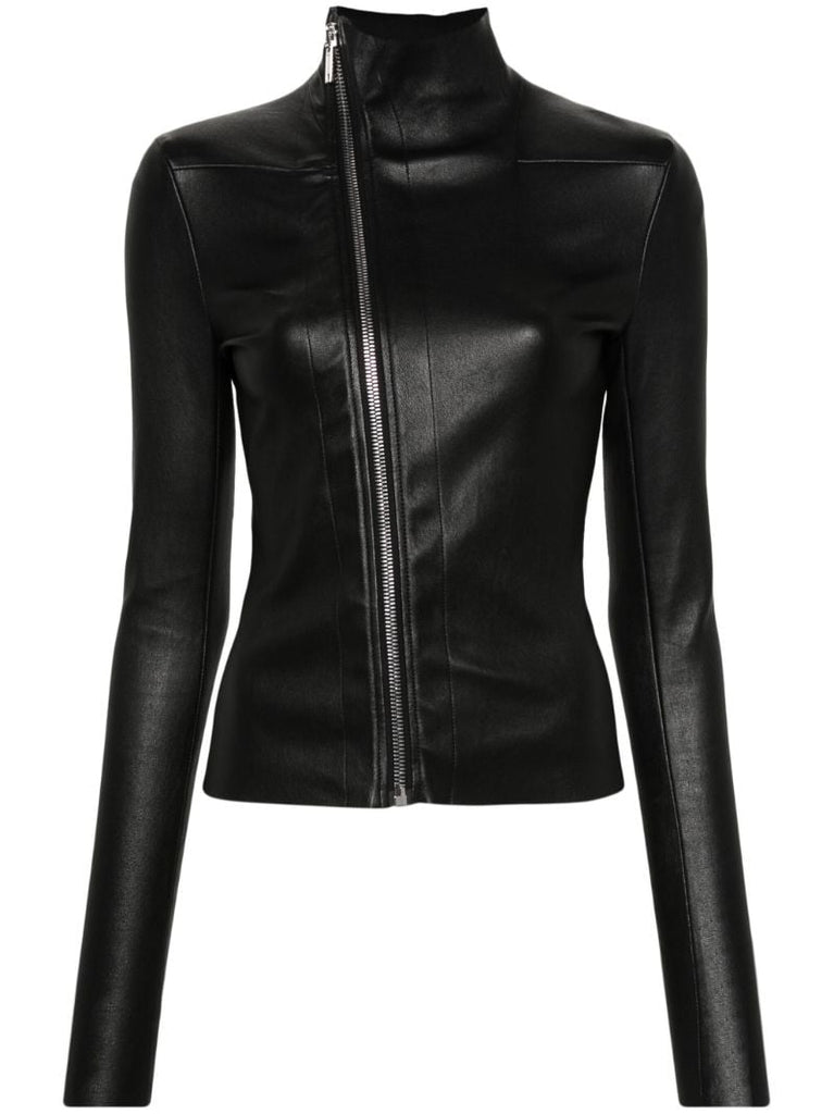 Black Gary Leather Jacket