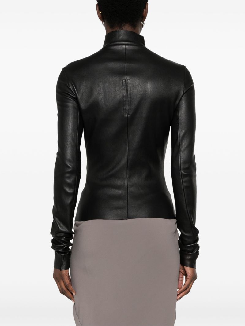 Black Gary Leather Jacket