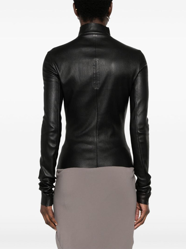 Black Gary Leather Jacket