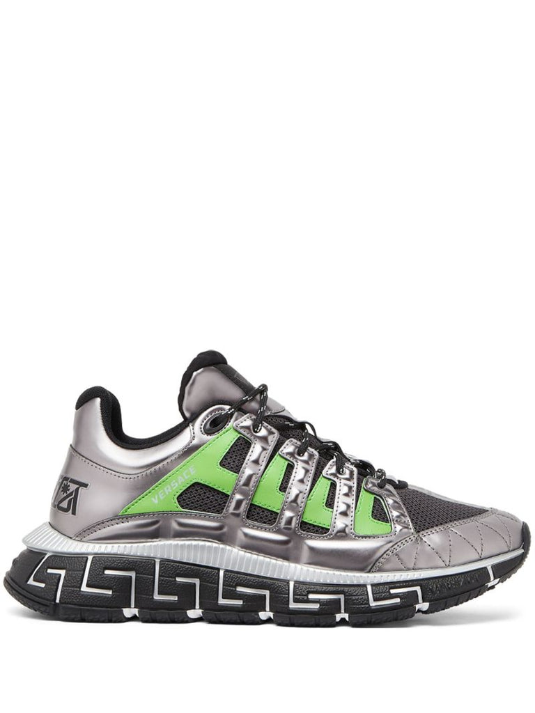 Grey Trigreca Panelled Sneakers