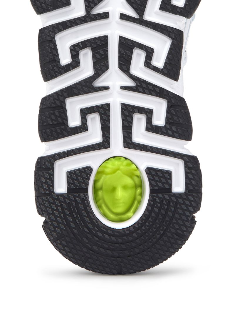 Grey Trigreca Panelled Sneakers