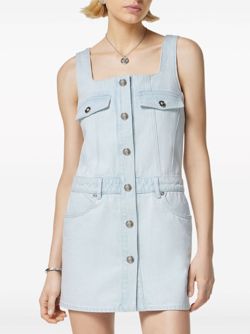 Blue Denim Mini Dress