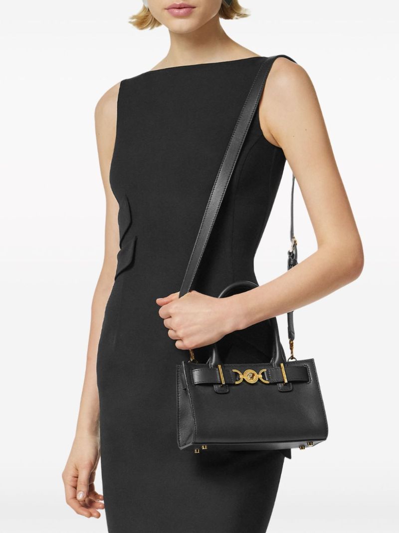 Black Medusa '95 Leather Tote Bag