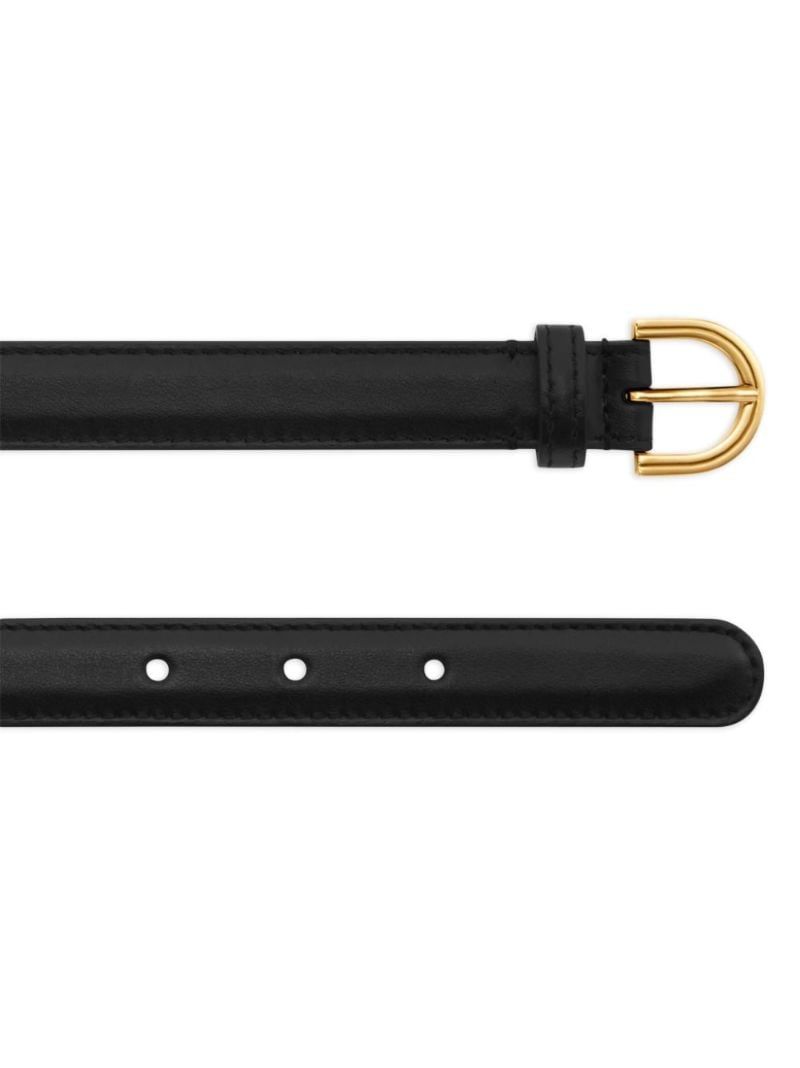 Black Medusa '95 Leather Belt