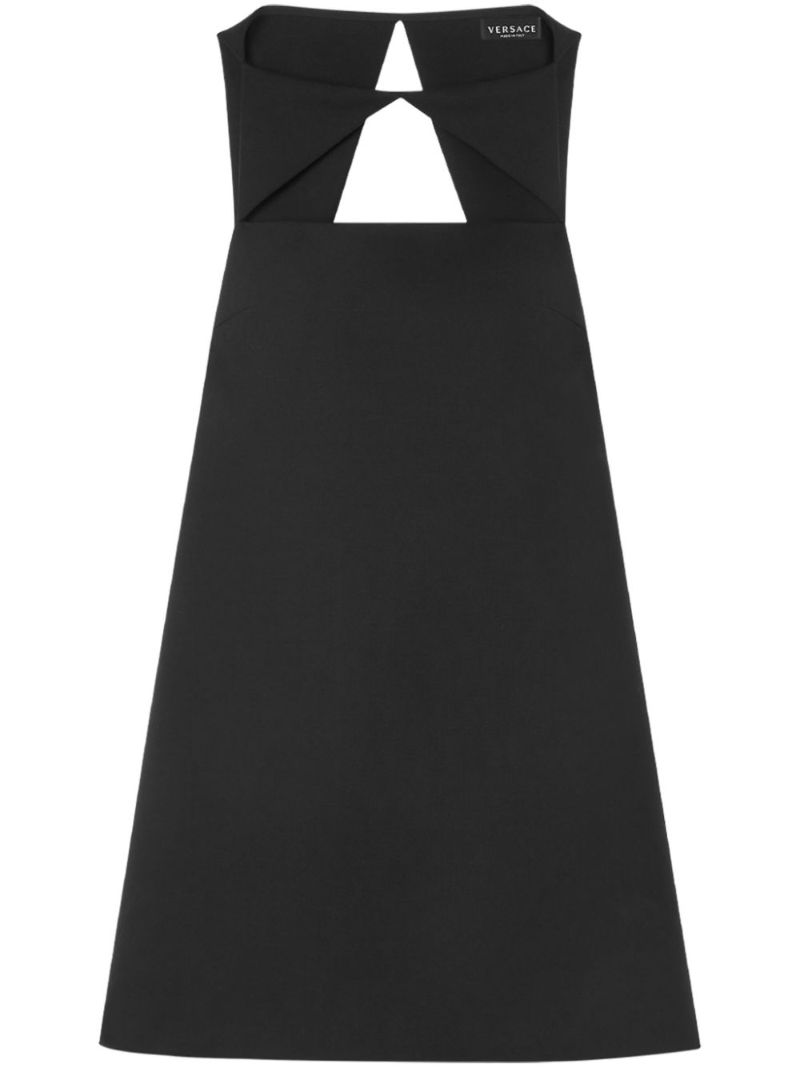 Black Cut-out Mini Dress