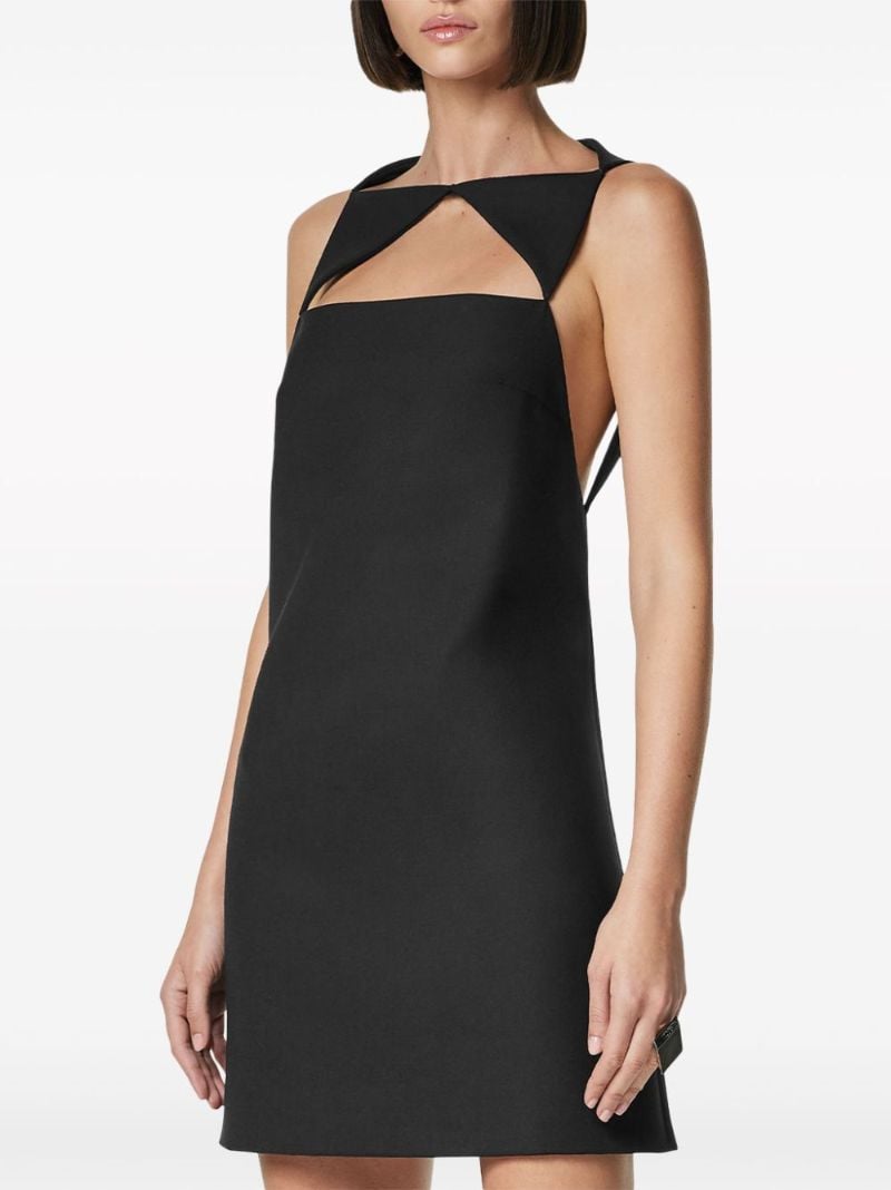 Black Cut-out Mini Dress