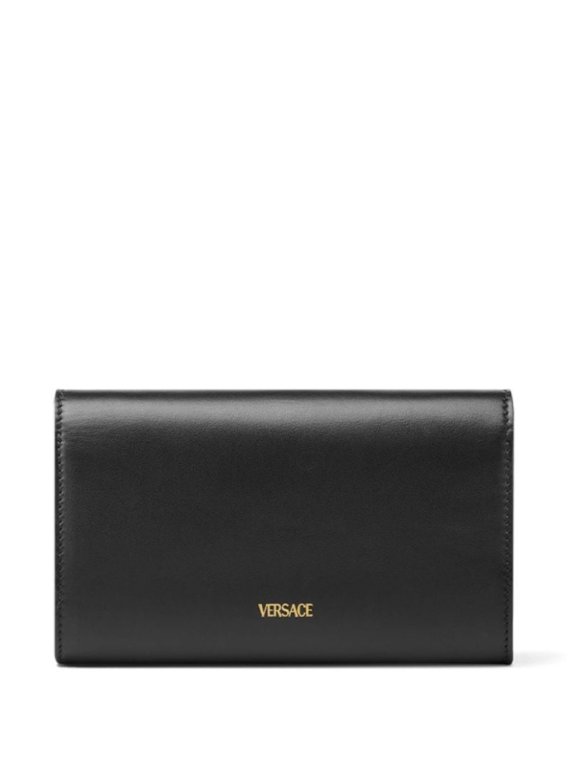 Black Medusa '95 Leather Cross Body Bag