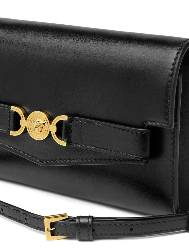 Black Medusa '95 Leather Cross Body Bag