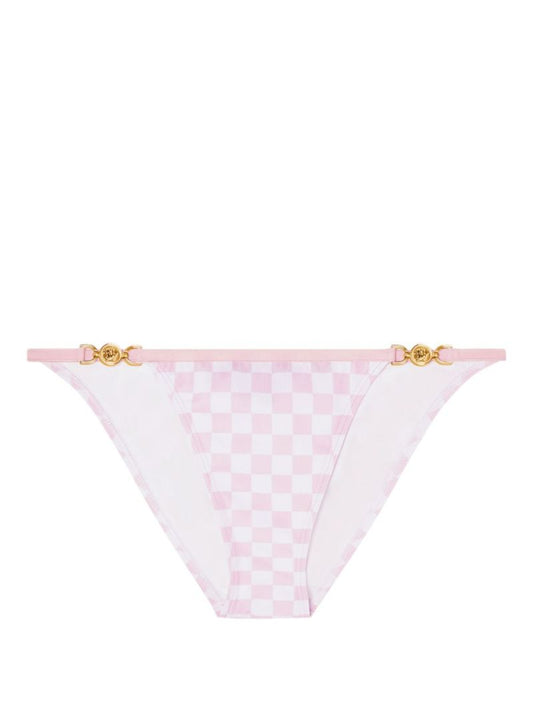 Pink Medusa '95 Checked Bikini Bottoms