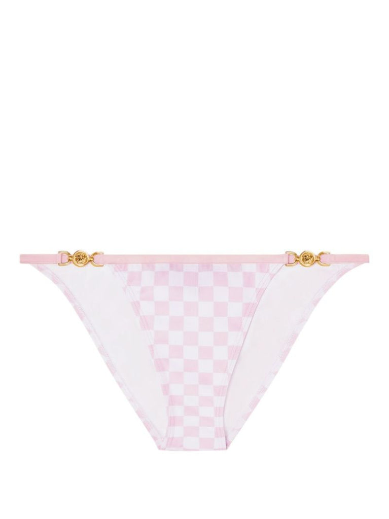 Pink Medusa '95 Checked Bikini Bottoms