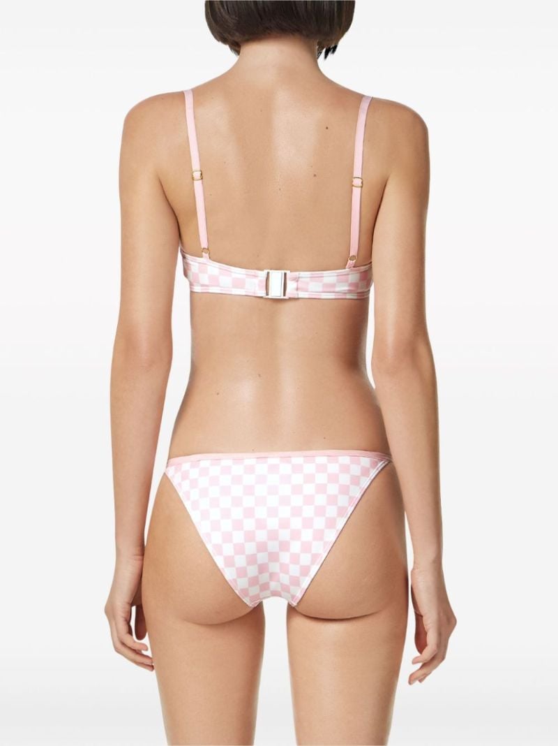Pink Medusa '95 Checked Bikini Bottoms