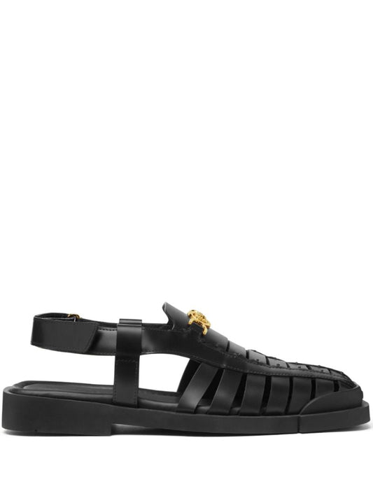 Black Medusa '95 Leather Sandals