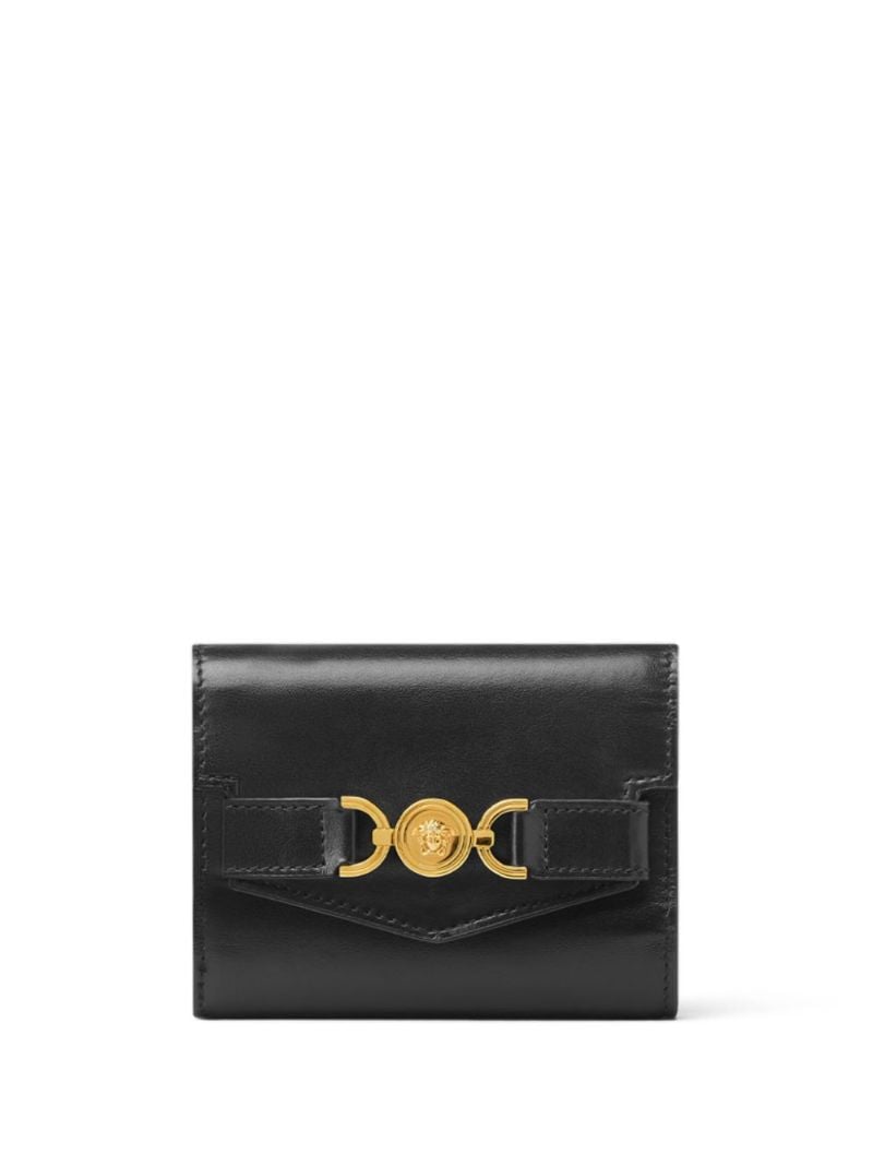Black Medusa '95 Leather Tri-fold Wallet