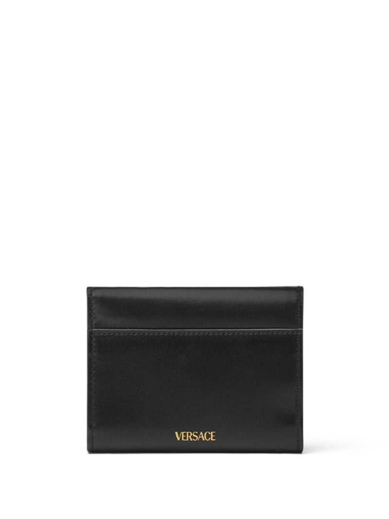 Black Medusa '95 Leather Tri-fold Wallet