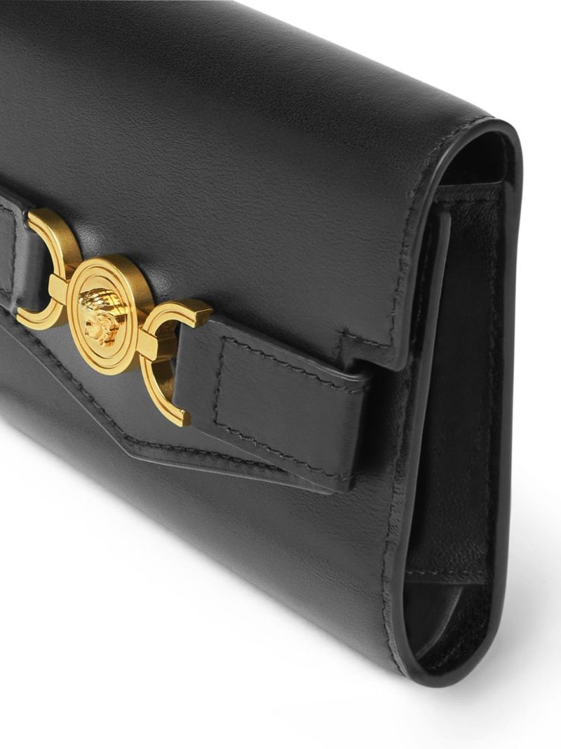 Black Medusa '95 Leather Tri-fold Wallet