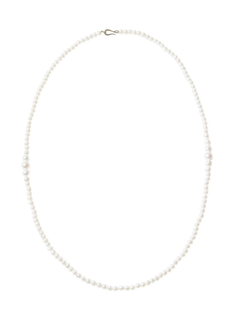 14k Yellow Gold Freshwater Pearl Necklace