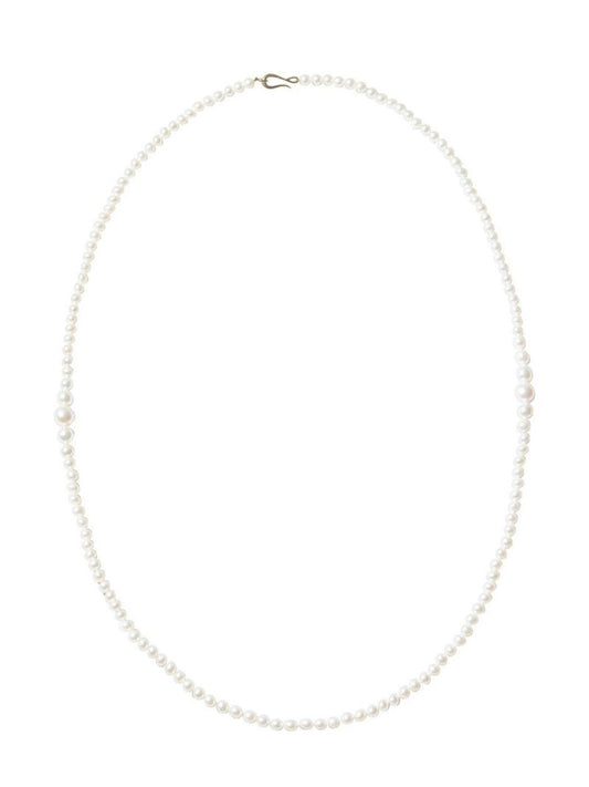 14k Yellow Gold Freshwater Pearl Necklace