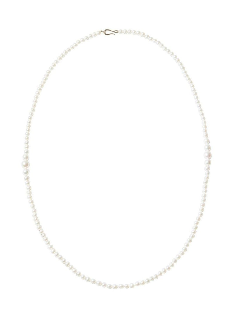14k Yellow Gold Freshwater Pearl Necklace