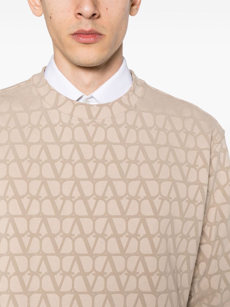 Neutral Toile Iconographe Cotton Sweatshirt