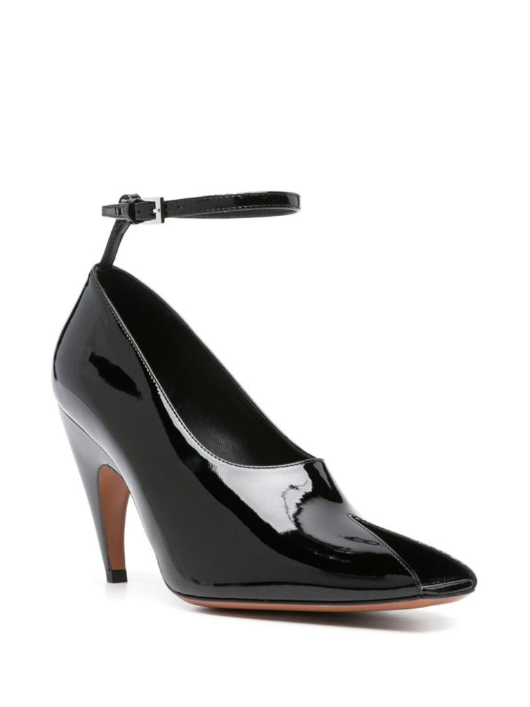 Black Shark 90 Patent-leather Pumps