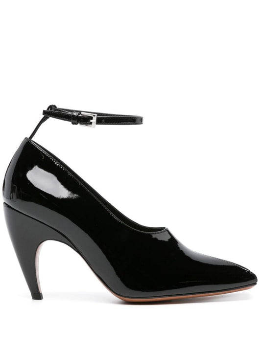 Black Shark 90 Patent-leather Pumps