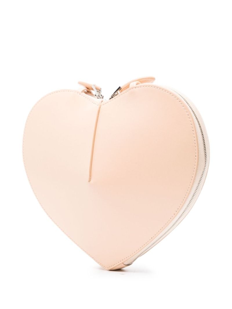 Pink Le Couer Leather Cross Body Bag