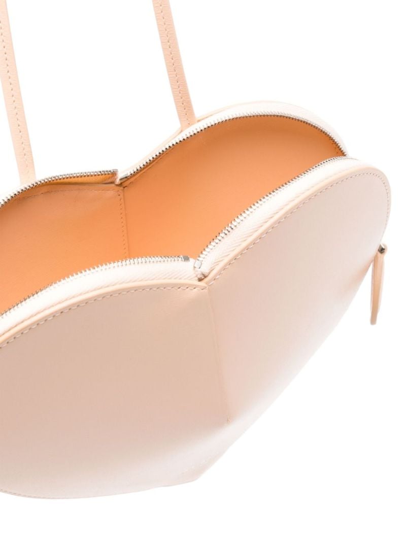 Pink Le Couer Leather Cross Body Bag