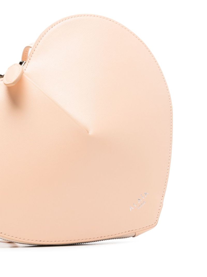 Pink Le Couer Leather Cross Body Bag