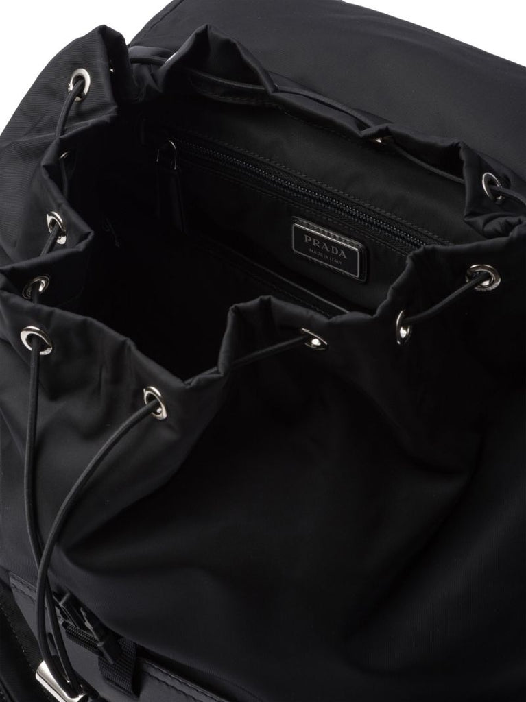 Black Re-nylon Backpack